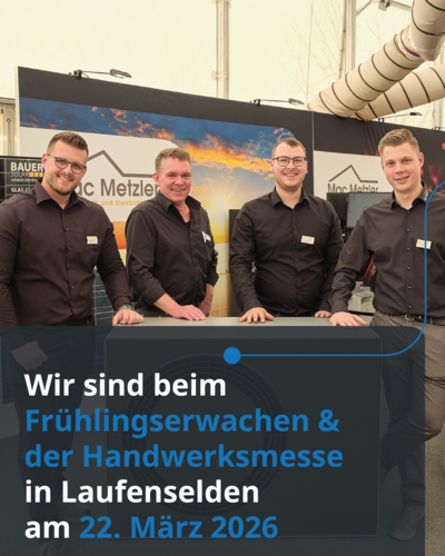 Mac Metzler beim Frühlingserwachen und der Handwerksmesse in Laufenselden