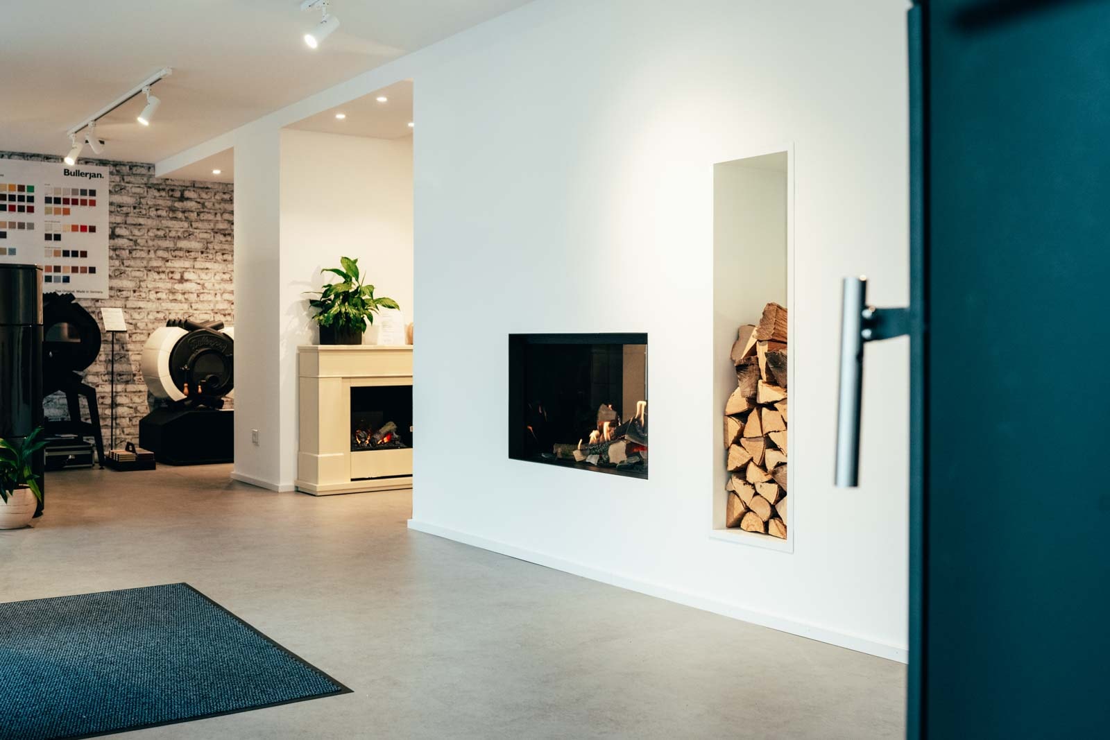 Showroom für Öfen und Kamine